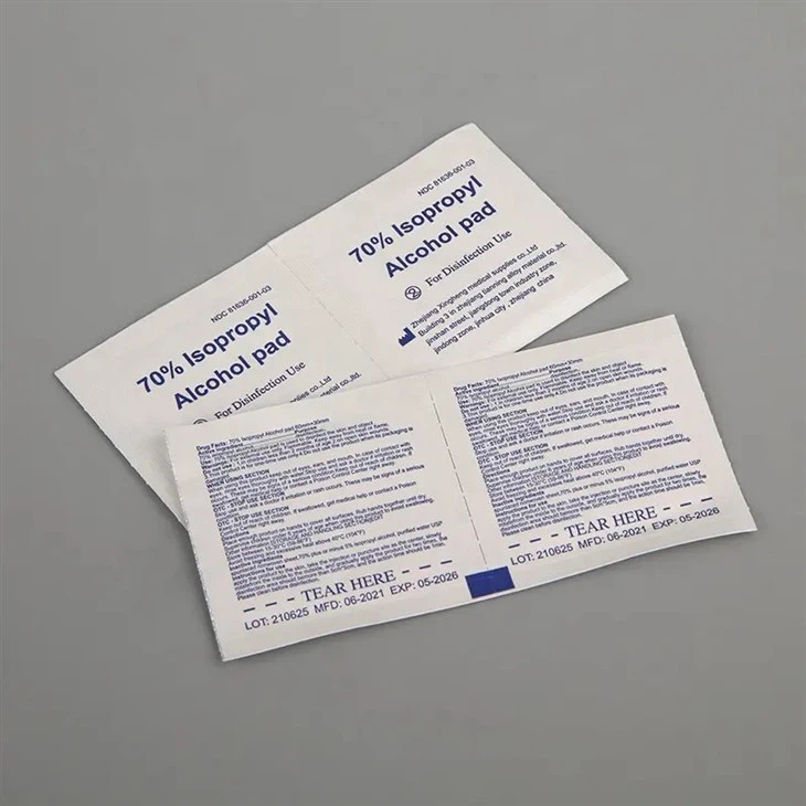alcohol pads for pimples factory